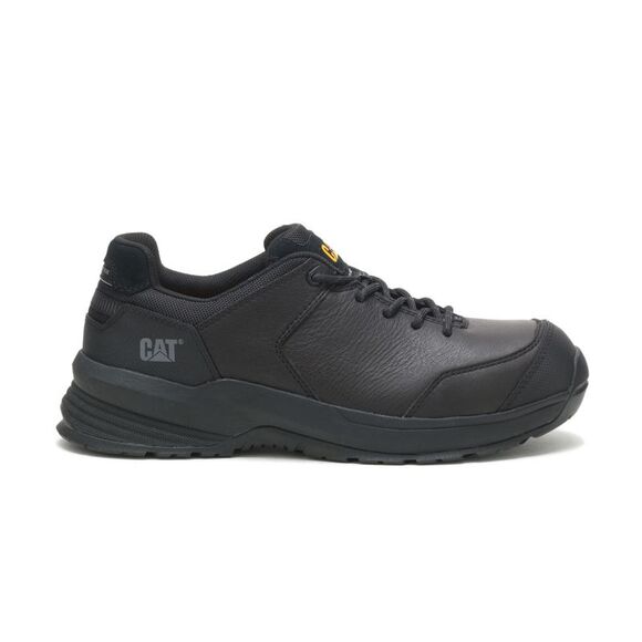Caterpillar Other - Caterpillar Mens Streamline 2.0 Leather Composite Toe Black Shoes (NWT)